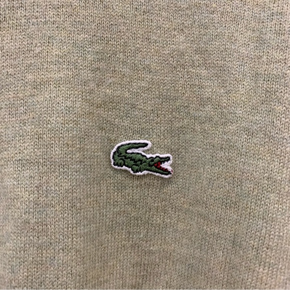 Light green Lacoste sweater - Picture 9 of 9
